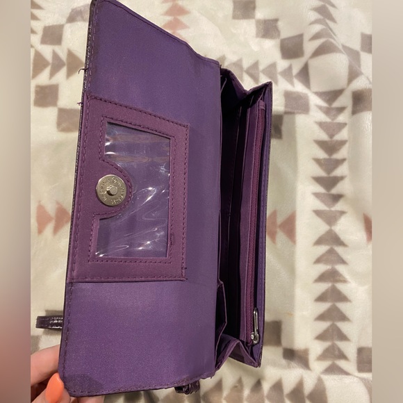 Kenneth cole reaction purple leather wallet - Picture 5 of 6